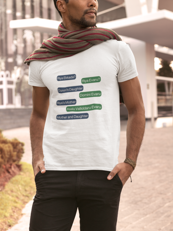 Riya Ekkada Viral High Quality Tee Shirt